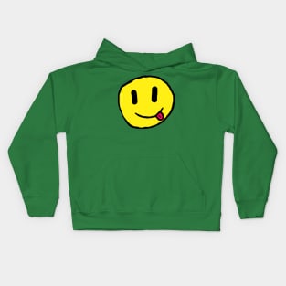 Small smiley face Kids Hoodie